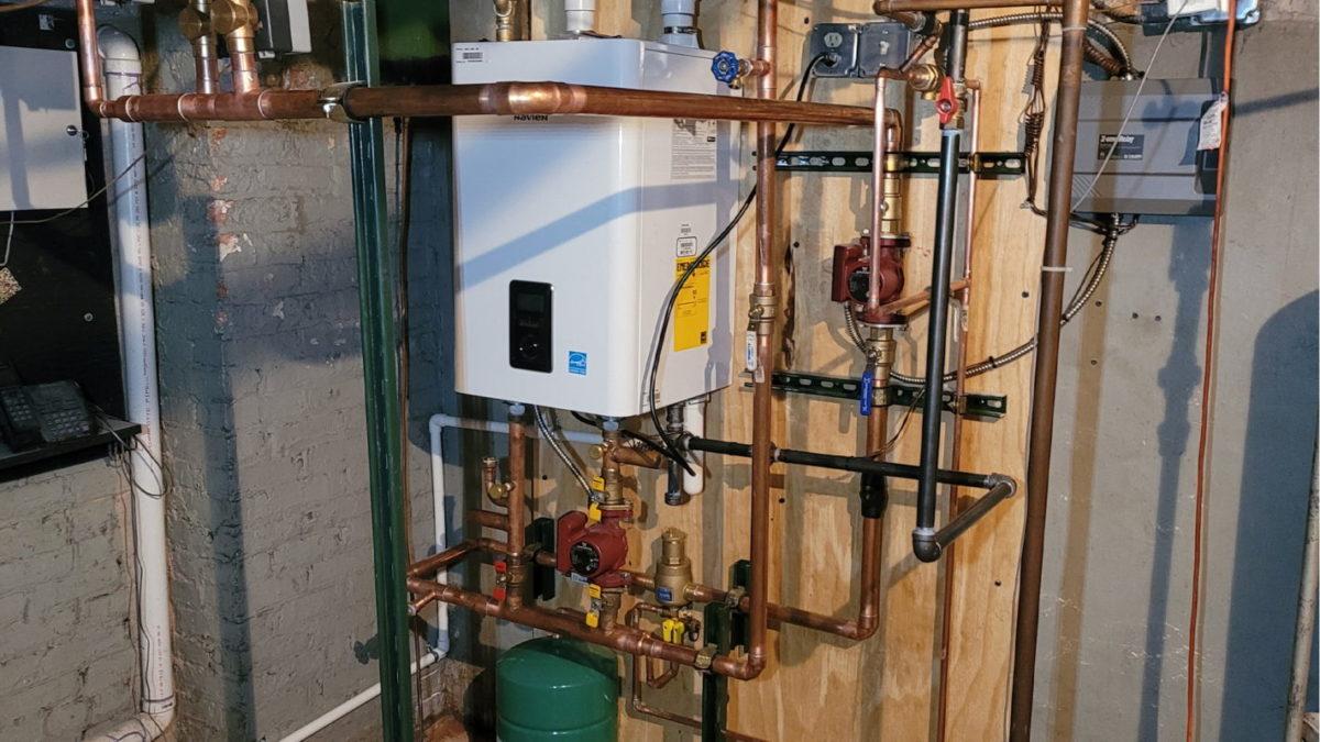 Tankless Boiler Installation