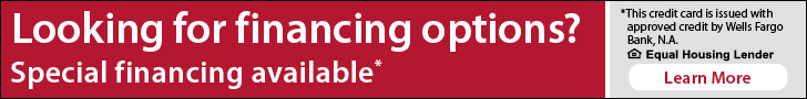 Special Financing Available